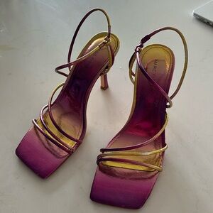Worn twice - Marc fisher pink/gold ombré heel size 9